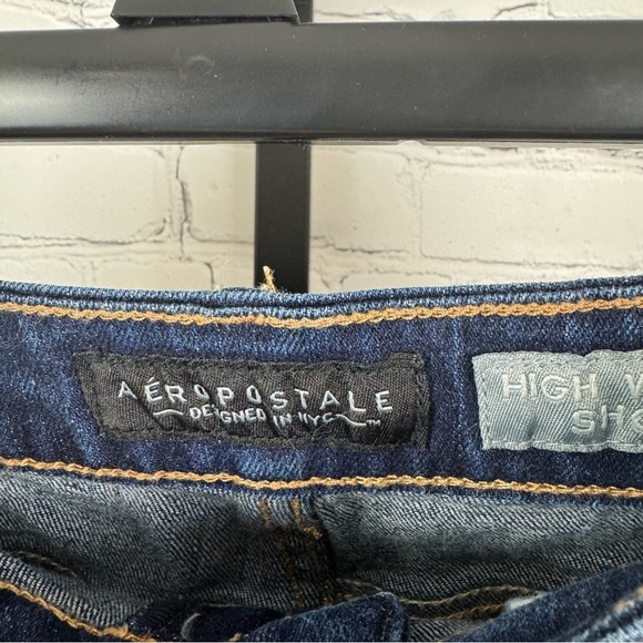 Aeropostale High Waisted Shorty Shorts Size 6 - Picture 2 of 5